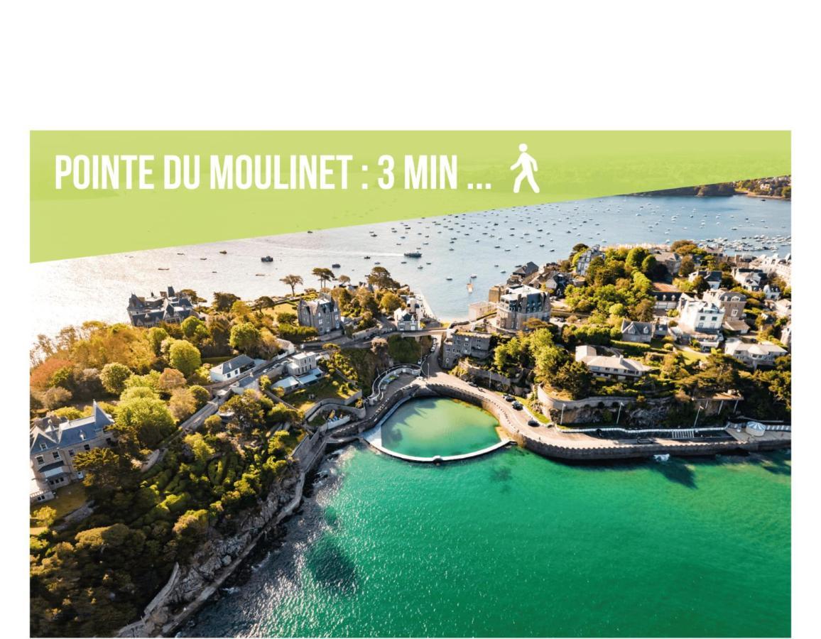 Homard And Fox, Appartement 2 Chambres 100M De La Mer Dinard Bagian luar foto